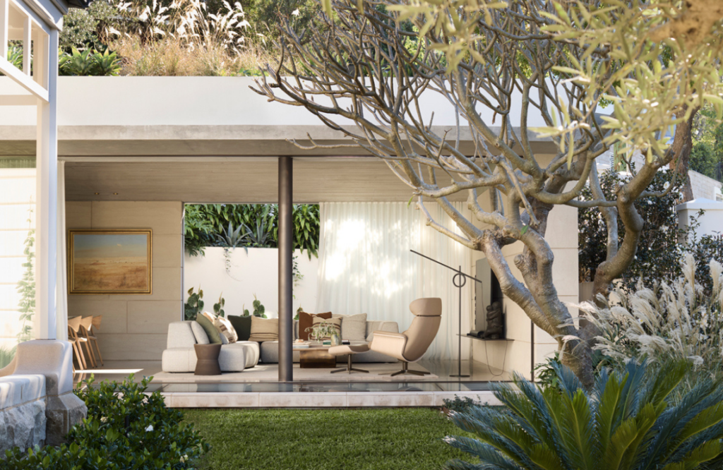 living spaces connect seamlessly to greenspaces